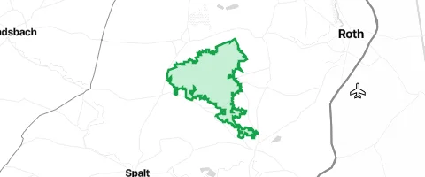Gassi-Ort Abenberger Wald in Mäbenberg