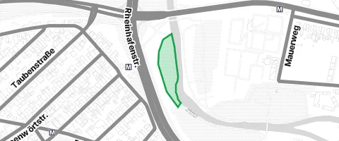 Gassi-Ort Albsiedlung in Karlsruhe