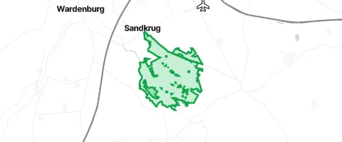 Gassi-Ort Barneführerholz in Sandkrug