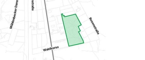 Gassi-Ort Basdorfer Wiesenpark in Basdorf