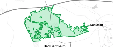 Gassi-Ort Bentheimer Wald in Bad Bentheim