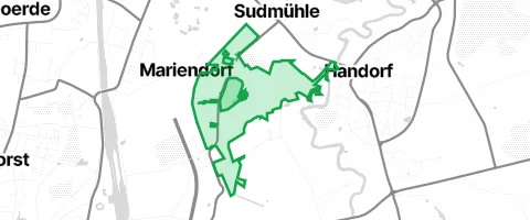 Gassi-Ort Boniburger Wald in Münster