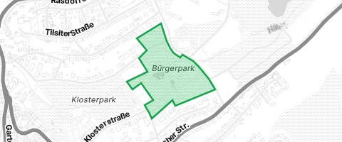 Gassi-Ort Bürgerpark in Hünfeld