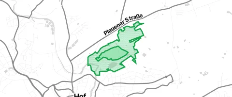 Gassi-Ort Bürgerpark Theresienstein in Hof