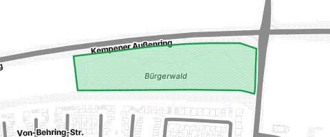 Gassi-Ort Bürgerwald in Kempen