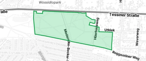 Gassi-Ort Cramonstannen in Rostock