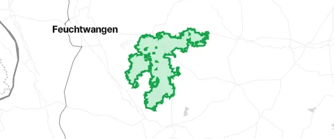 Gassi-Ort Dentleiner Forst in Dentlein am Forst