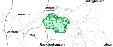 Gassi-Ort Die Haard in Oer-Erkenschwick