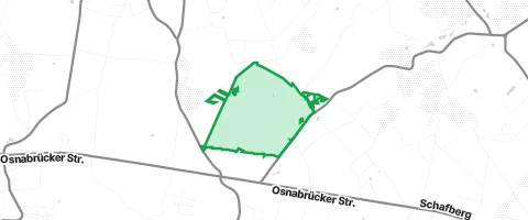 Gassi-Ort Fisbecker Forst in Mettingen