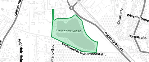 Gassi-Ort Fleischerwiese in Greifswald