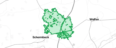 Gassi-Ort Forst Gewerkschaft Augustus in Schermbeck