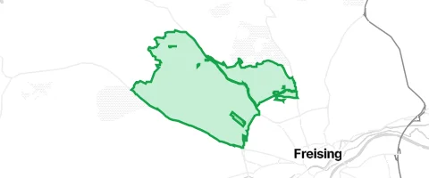 Gassi-Ort Freisinger Forst in Freising