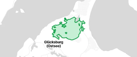 Gassi-Ort Friedeholz in Glücksburg (Ostsee)