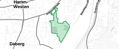 Gassi-Ort Friedrich-Ebert-Park in Hamm