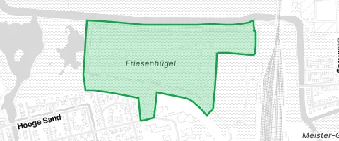 Gassi-Ort Friesenhügel in Emden