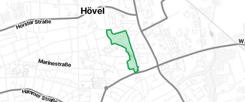 Gassi-Ort Hallohpark in Hamm