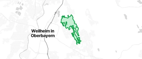 Gassi-Ort Hardt in Weilheim in Oberbayern