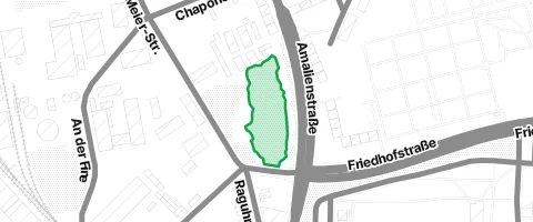 Gassi-Ort Hundeauslauffläche in Dessau