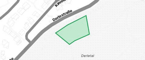 Gassi-Ort Hundefreilauffläche Derletal in Bonn