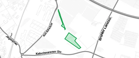 Gassi-Ort Hundefreilauffläche Efferenweg in Köln