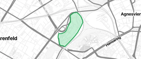 Gassi-Ort Hundefreilauffläche Herkulesberg in Köln