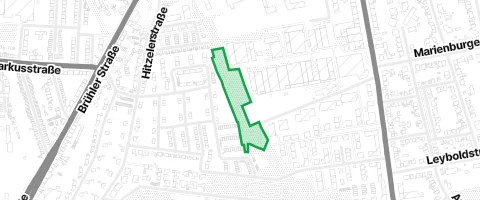 Gassi-Ort Hundefreilauffläche Kardorfer Straße / Heidekaul in Köln