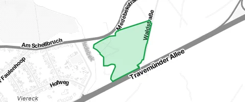 Gassi-Ort Hundewald Lübeck-Israelsdorf in Lübeck