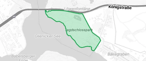 Gassi-Ort Jagdschlosspark in Berlin