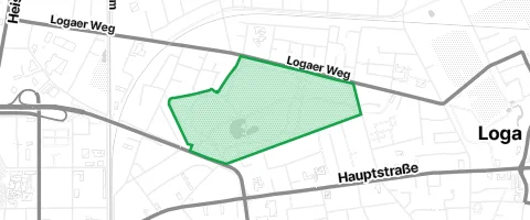 Gassi-Ort Julianenpark in Leer (Ostfriesland)