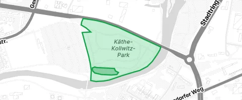 Gassi-Ort Käthe-Kollwitz-Park in Cottbus