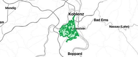 Gassi-Ort Koblenzer Stadtwald in Koblenz