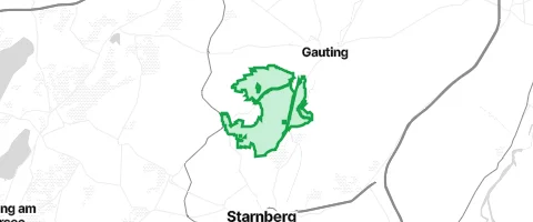 Gassi-Ort Königswieser Forst in Gauting