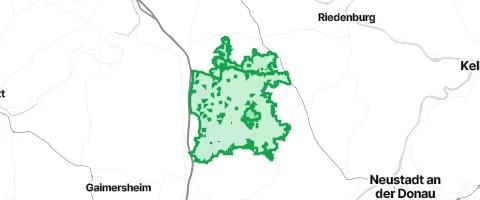 Gassi-Ort Köschinger Forst in Kösching