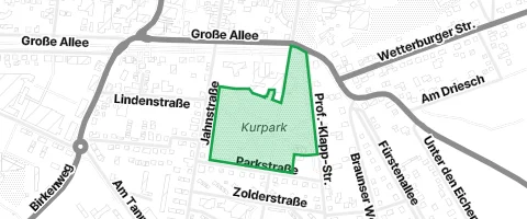 Gassi-Ort Kurpark in Bad Arolsen