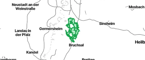 Gassi-Ort Lußhardtwald in Waghäusel