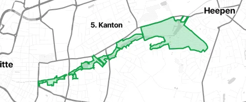 Gassi-Ort Luttergrünzug in Bielefeld
