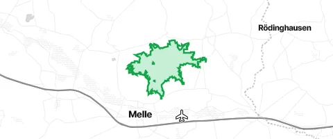 Gassi-Ort Meller Berge in Melle