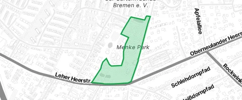 Gassi-Ort Menke Park in Bremen