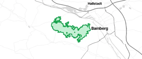Gassi-Ort Michelsberger Wald in Bamberg