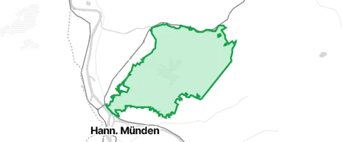 Gassi-Ort Mündener Stadtwald in Hann. Münden