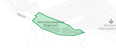 Gassi-Ort Naherholungsgebiet Bürgerseen in Kirchheim unter Teck