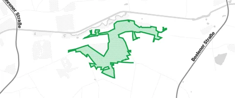 Gassi-Ort Naherholungsgebiet Knäppe in Sassenberg