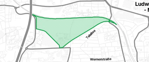 Gassi-Ort Naturpark West in Ludwigsburg