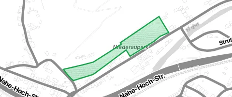 Gassi-Ort Niederaupark in Idar-Oberstein