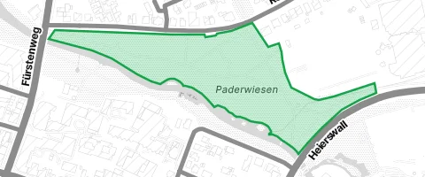 Gassi-Ort Paderwiesen in Paderborn
