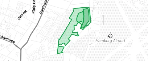 Gassi-Ort Parkanlagen Rahweg in Hamburg