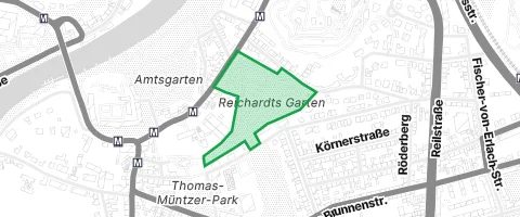 Gassi-Ort Reichardts Garten in Roßleben-Wiehe