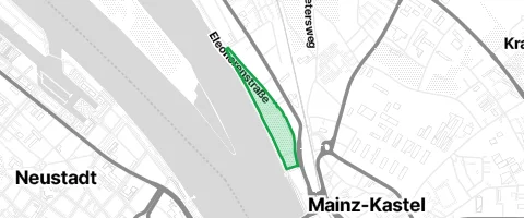 Gassi-Ort Rheinwiesen in Wiesbaden