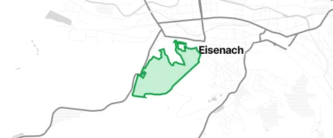 Gassi-Ort Roesesches Hölzchen in Eisenach