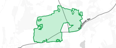 Gassi-Ort Rothenfelder Forst in Erling